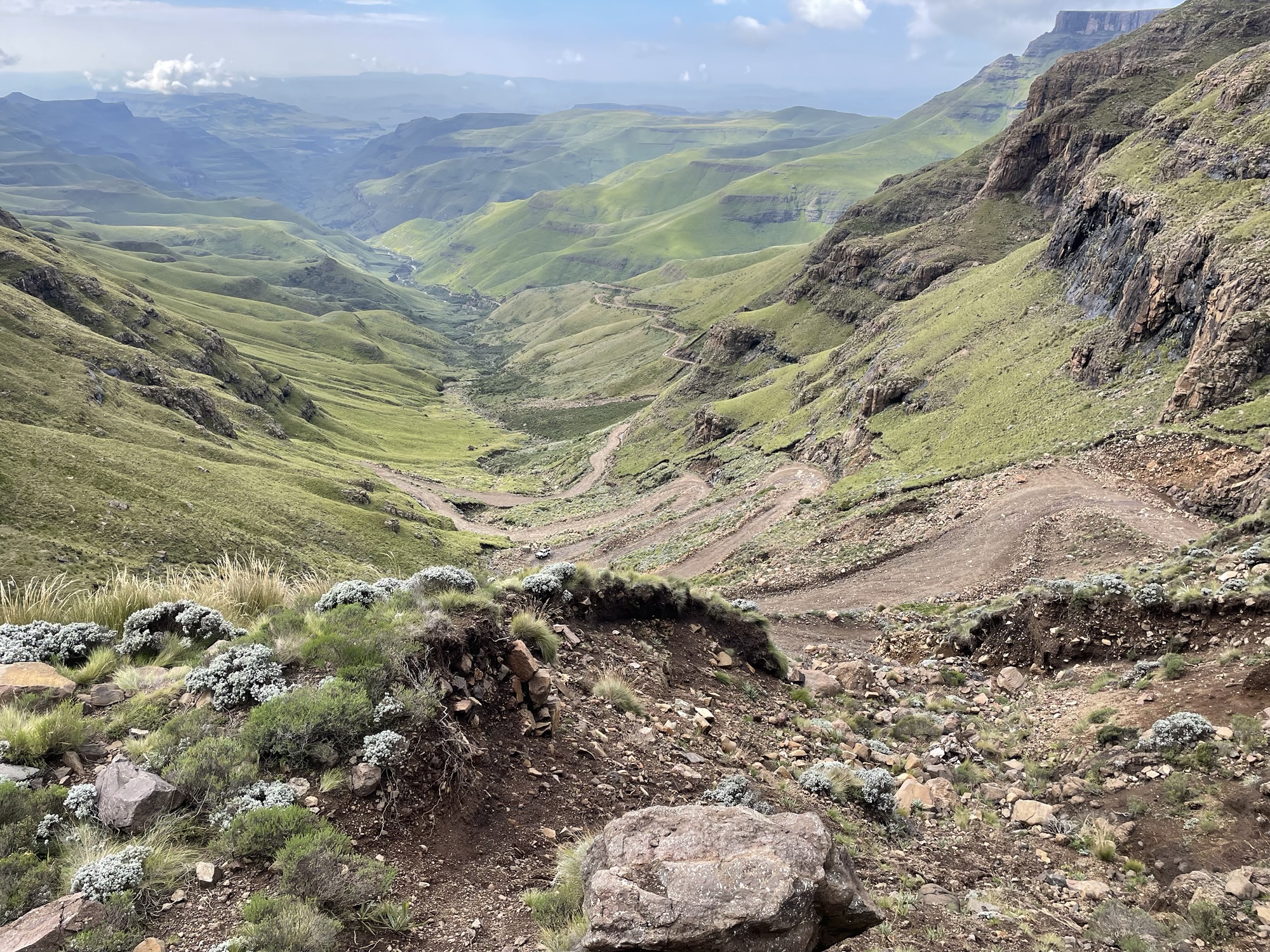Lesotho Day 8 MaSoba Soba (Sani Pass Top) to Sani Pass Bottom
